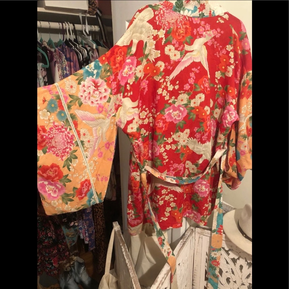 ✌🏼Spell Designs Delilah Patchwork Kimono OS - Picture 2 of 7